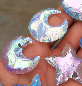 Hello kitty-collar con piedra tallada de opalita, máquina de imagen de titanio, rodillo derma - Product Image 1