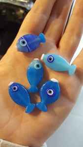 High Quality Handmade Mushroom Shaped <b>Lampwork</b> <b>Glass</b> <b>Beads</b> for Jewelry Making - Product Image 5