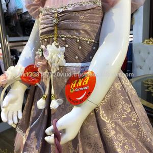 Robe de soirée pour enfants, Mini sans manches, tenue de fête, Frock, motif de fleurs, nouvelle collection - Product Image 4