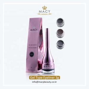 Delineador de ojos de GEL MACY, marca coreana, impermeable, Oem, marca privada, negro, líquido - Product Image 1