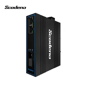 Scodeno ekonomik sıcak satış 1FX2TX 1 * 100Base-X 2*10/100Base-T IP40 yönetilmeyen endüstriyel eternet anahtar