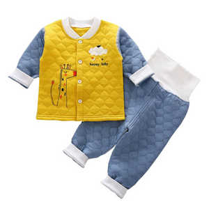 Ensemble 2 pièces pull et pantalon en laine peignée pour bébés garçons, vêtements décontractés d'hiver de haute qualité, fabriqués au Bangladesh, article très vendu - Product Image 1