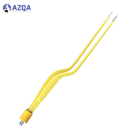 Forceps bipolaires Jansen en acier inoxydable professionnel avec câble et cordon pour utilisation en chirurgie générale