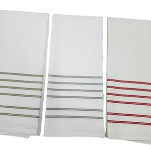 Toalla de té de Navidad para pan, venta al por mayor, paño de gofres liso, algodón puro, transferencia de calor - Product Image 2