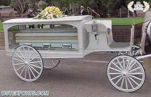 Carruaje funerario de acabado negro, Estilo Vintage, tallado en madera, estilo victoriano - Product Image 4