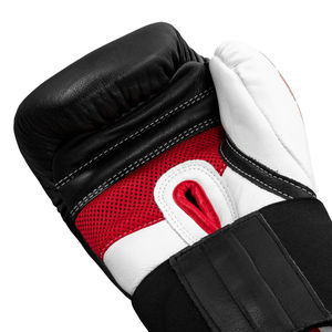 Guantes de boxeo de piel sintética, protección de manos personalizada, alta calidad, barata, 14 Oz - Product Image 6