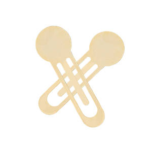 Marque-page personnalisé en métal gravé or, marqueur - Product Image 4