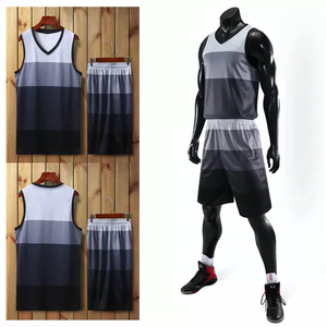 Conjunto de uniforme de camiseta de baloncesto Reversible personalizado profesional transpirable para hombres-mujeres - Product Image 4