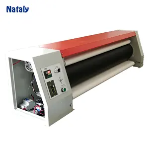 22cm oil drum Roll 3 roll Sublimation calander Heat Press Calender Machine for small garment fabric
