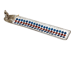 Porte-bâton d'encens en Aluminium blanc et brûleur de cône attrape-cendres Agarbatti Stand Room arôme - Product Image 2