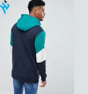 High Quality New <b>Men</b> Fashion <b>hoodie</b> Solid Color Panel Work For <b>Men</b> printed <b>Hoodie</b> - Product Image 4