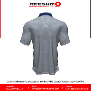 Nueva camiseta Polo de moda para hombre, diseño de sublimación completo personalizado, camiseta de Terry, manga corta antiarrugas, Impresión de sublimación completa caliente - Product Image 3