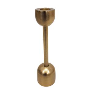 Aluminum <b>Candle</b> Stand Rough Brass Gold <b>Colour</b> Classic Style <b>Candle</b> Holder And <b>Candle</b> Votive For Wedding Decor - Product Image 4