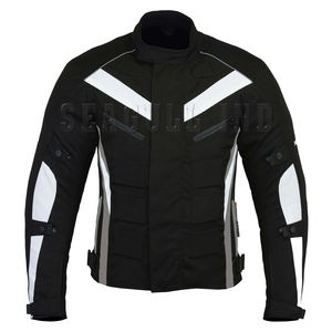 Veste Codura 600d de moto en gros/veste de course de moto avec protection par style ininterrompu - Product Image 1