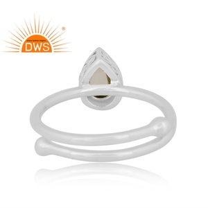 Bague en argent Sterling 925 en forme de perle, bijoux pour femmes, empilables, Top quality, vente en gros - Product Image 4