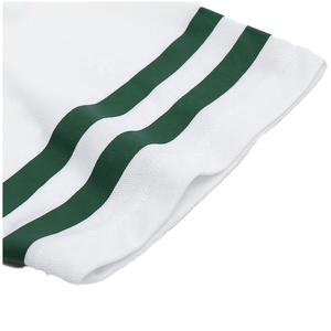 Conjunto de ropa de manga corta atlética personalizada para hombre, camisetas de fútbol, uniforme de entrenamiento de equipo deportivo, conjunto de 2 piezas OEM - Product Image 3