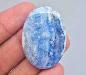 Belle Conception 100% naturel Bleu Scheelite Lâche Pierres Précieuses Cabochon Lapis Dentelle Lâche Pierres Précieuses - Product Image 1