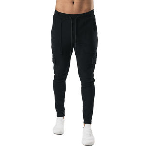Pantalon de survêtement pour hommes, Jogging, de haute qualité, personnalisé, de couleur unie, pour entraînement de Fitness, Jogging, gymnastique, extensible, offre spéciale, 2020 - Product Image 4