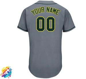 Maillot de basket-ball mitchâle et té, ensemble de professionnel à Sublimation complète, Style de Baseball - Product Image 3