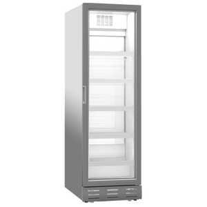 Refrigerador Exhibidor de Bebidas Klimasan D390 de 428 L, Comercial, Vertical, Puerta de Vidrio Única, Temperatura Única, Enfriamiento por Aire, Automático - Product Image 1