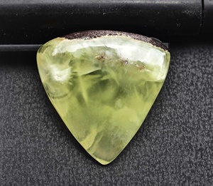 Yellow Prehnite Cabochon Unique <b>Pattern</b> Bio Color Prehnite Gemstone For Jewelry Custom Shape and Size Wholesale Yellow Prehnite - Product Image 1