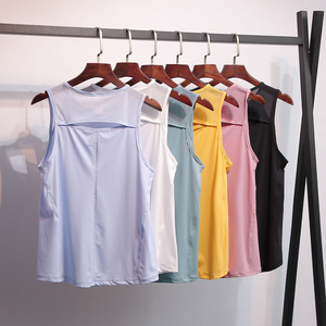 Débardeur court côtelé uni pour femme, sans manches, été, vente en gros du fabricant, nouveau, pas cher - Product Image 6