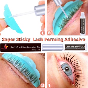 Colla Trasparente per Lash Lift, Adesivo per Laminazione Sopracciglia, Permanente per Ciglia, Fissaggio in 5 Secondi, Oltre 100 Applicazioni - Product Image 2