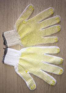Gants de travail de haute qualité, achat à chaud, gants en coton à pois vietnamiens - Product Image 5