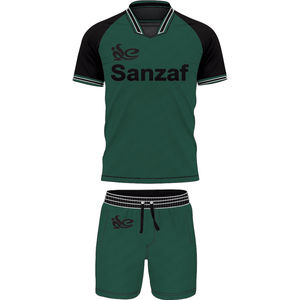 Sanzaf ชุดยูนิฟอร์มฟุตบอลของบริษัทในองค์กรเสื้อวอร์มสำหรับผู้ใหญ่ของเด็กผ้าทอปักลาย - Product Image 1