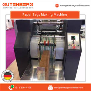 Máquina eléctrica para hacer bolsas de papel, máquina de ahorro de papel a bajo precio, novedad de 2021 - Product Image 3