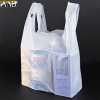 Sacs à provisions réutilisables de haute qualité sacs en plastique transparents sacs à provisions en plastique sacs à provisions en plastique personnalisés