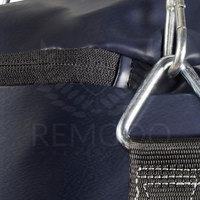 Sac de frappe en cuir Aqua MMA de 40 kg, 60 kg, 80 kg, rempli de sable, avec poignée, suspendu, 3 pieds de haut, couleurs et logo personnalisables