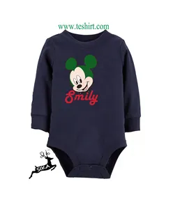 organic Cotton indian supplier Free labels Christmas sale custom plain cotton baby onesie Baby clothes romper jumpsuit online