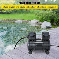 Pompe de compresseur d'air à piston sans huile HC1500A-1 HCEM pour machine de pisciculture avec compresseur d'air sans bruit