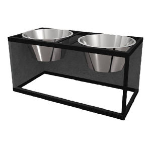 Bol pour chien en acier inoxydable 100%, avec support en fer, design Unique, personnalisé, vente en gros depuis l'usine - Product Image 2