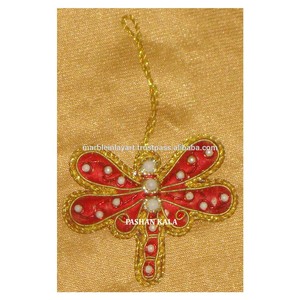 Magnifique ornement de Noël suspendu en forme de papillon - Product Image 1