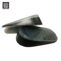 Semelles intérieures en gel pour la pointe du pied, rehausseurs de talon de 3 cm, respirantes, amovibles, unisexes, pour l'augmentation de la taille