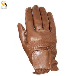 ถุงมือขี่ม้าแบบมืออาชีพ OEM ผลิตตามสั่ง โลโก้และสีตามต้องการ สำหรับทุกเพศ ฤดูหนาว หนังคุณภาพสูง - Product Image 4