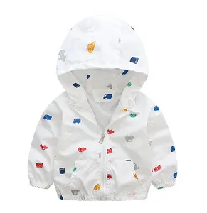 Bambini di autunno Delle Ragazze Dei Ragazzi Giacca Patchwork Giacca A Vento Con Cappuccio Per Bambini Giacca A Vento Giacca Outdoor