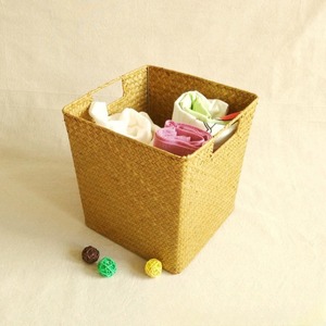 Woven Seagrass Laundry Basket Seagrass <b>Storage</b> Basket <b>Storage</b> of Dirty <b>Clothes</b> <b>For</b> Your Home Eco-friendly Cheap And High Quality - Product Image 3