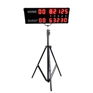 Vendita calda con tabellone segnapunti dell'orologio con Schotclock Outdoor Led