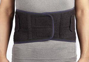 Orthèse élastique noire unisexe confortable pour le soutien clinique, équipement de rééducation dorsale relaxant - Product Image 4