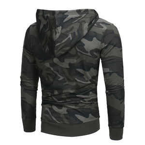 Sudadera con capucha de algodón 100% de gran tamaño para hombre, Top de ganchillo con cuello levantado de lana completa, diseño personalizado bordado en diferentes colores - Product Image 6
