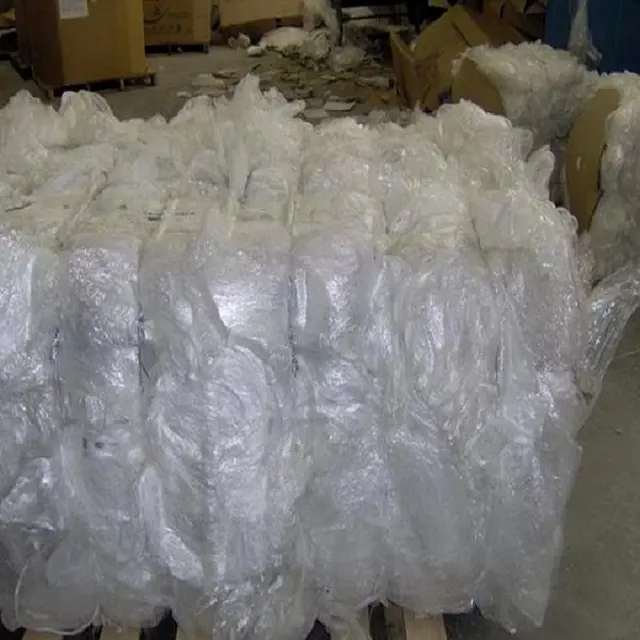 Top Grade Scraps HDPE LDPE LLDPE GPPS PP PE Natural Plastic Film Scrap