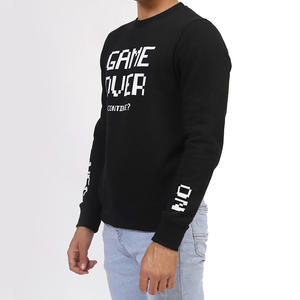 Venta caliente de diseño personalizado Slim Fit Fleece Unisex pulóver sudadera al por mayor profesional en blanco liso invierno impresión Digital - Product Image 2