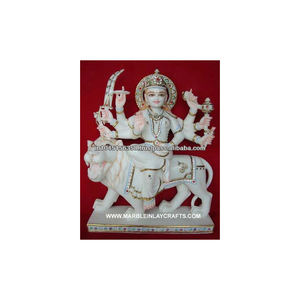 Maa Durga-estatua de mármol - Product Image 1