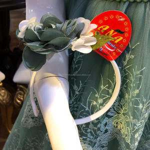 ชุดเดรสเด็กผู้หญิงแบบใหม่ ดีไซน์สวย ผ้าเนื้อแน่น แต่งขอบปักลายตัดกัน พร้อมที่คาดผม ดีไซน์หรูหรา เหมาะสำหรับงานปาร์ตี้ - Product Image 6