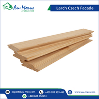 Larch Czech Solid Wood Exterior Modern Cladding 24x107mm for Certified