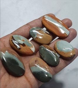 AAA +++ Qualité Larimar Ovale Lisse Cabochon Pierre Mix Taille Gemmes Nouvelle Arrivée Festival D'été Bijoux - Product Image 2