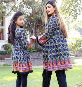 Kurti Azul de Alta Calidad para Mujer Adulta, Algodón, Viscosa, Seda, Rayón, Lino, Ropa Casual, Marca Masoori - Product Image 1